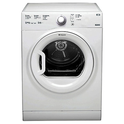 Hotpoint TVFS83CGP Vented Tumble Dryer, 8kg Load, C Energy Rating, White Hotpoint TVFS83CGP Vented Tumble Dryer, 8kg Load, C Energy Rating, White